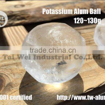 high quality selected transparent Alum stone Potassium Alum