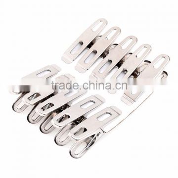 Hot selling stainless steel clothes hanger clothespin
