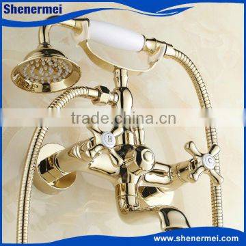 Brass Main Body and Zinc Alloy Handle Luxury Faucet