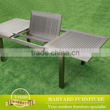 stainless steel extendable dining table