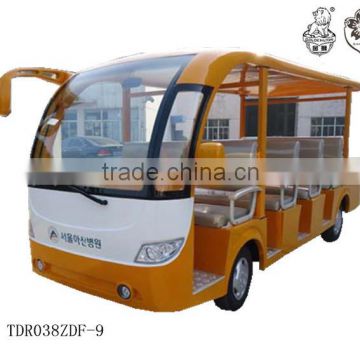 best selling 11 seats 72v 5kw sightseeing electric car