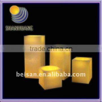 Romantic Paraffin Wax Square LED Candle