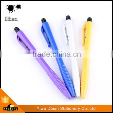 The latest style stylish plastic new model ball pen with Business gift