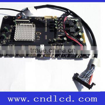 4K 3840 * 2160 LCD Controller Board with V by one Cable for LG V by one LCD Panel Lc420EQE pgm1