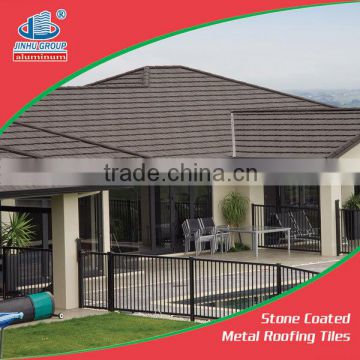 Korean quality stone coated metal roofing tile