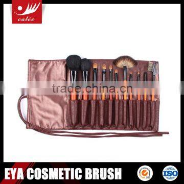 12pcs Popular coffee color makeup brush set with best quality