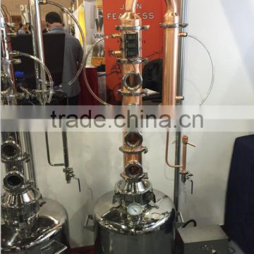 2'' 3'' 4'' bubble cap plates distiller column,reflux still with electronic thermometer