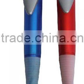 new design office and school plastic ball pen with compass