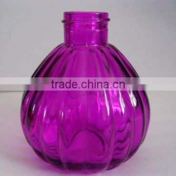 simple design colorfull glass oil lamp bottle