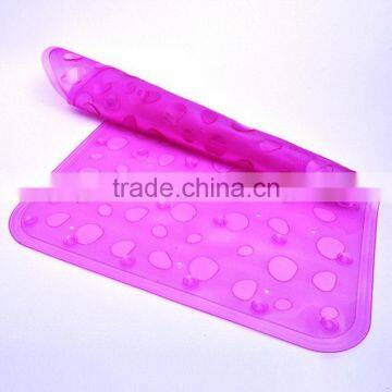 Yiwu low price hot sale anti-slip pvc foam bath mat
