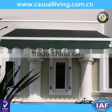 1.8x1.2m Garden Blue Retractable Aluminum Awning and Canopy