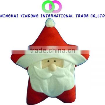 new chriatmas snowman back cushion five-pointed star cushion