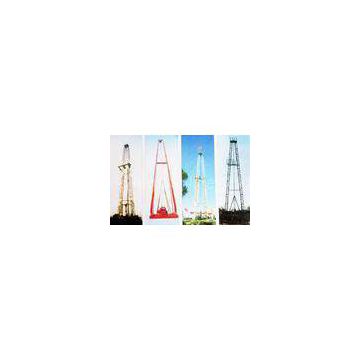 Vertical Shaft Core Drilling Rig Mast / Straight And Slanting Drill Tower