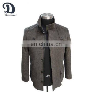 Men's Single Breasted Overcoat With Two Waist Pockets New Style