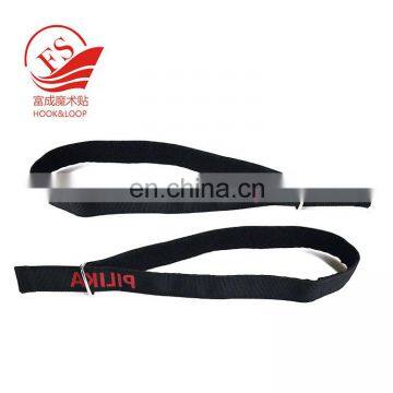 Military use Black PP webbing belt with mental buckle