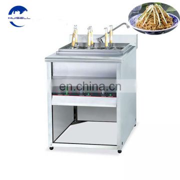 6 & 12 Baskets Noodle Cooking Equipment with Cabinet