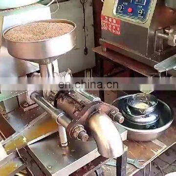 New commercial electric spiral table sesame and peanut oil press machine
