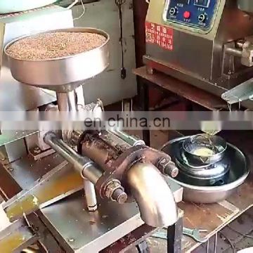 New commercial electric spiral table sesame and peanut oil press machine