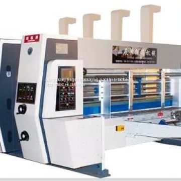 Automatic Flexo slotter 4colours die cutter and stacker
