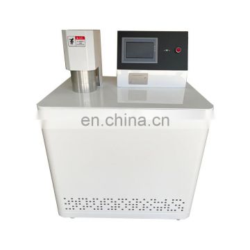 Meltblowns particle filtration efficiency tester