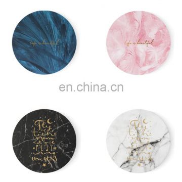 China supplier Personalized felt natural printing coaster manufacturer