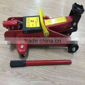 2015 new China supply car using 2ton horizontal hydraulic floor jack