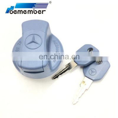OE Member AdBlue Lock Fuel Tank Filler Blue A0004704405 for Mercedes Benz Actros