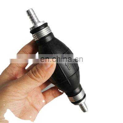Hand Fuel Pump Line Rubber Aluminum Hand Primer Bulb diesel oil transfer petrol ID 6mm/8mm/10mm/12mm
