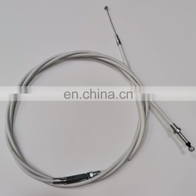 Qinghe Factory Durable Material Motor Body System BAJAJ205 White Motorcycle Brake Cable For Yamaha