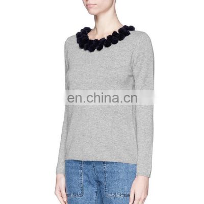 Winter Wholesale Cashmere Wool Sweater Models For Women