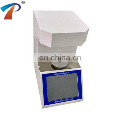 Platinum Plate Testing Method Transformer Oil Surface Tension Analyzer/Liquid Interfacial Tensiometer