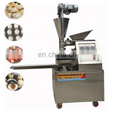 GRANDE 110v 220v Automatic Dumpling Momo Making Machine Steamed Stuffed Bun Machine Baozi Filling Machine
