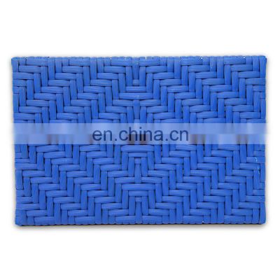 Woven Poly Stick Pendant Mueble Bamboo Vietnam Peacock Knitted Accessories Coaster With Handle Rattan  Materials