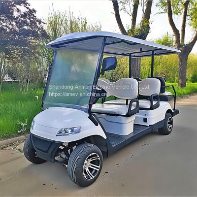 6 seat electric golf cart Hotel reception battery car