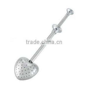 YangJiang Factory manufacture heart shape Wholesale Stainless steel Tea Strainer