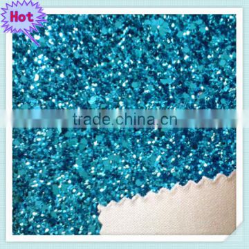 Fashion cheap Glitter Velvet Wall Decor Wallpaper fabric for wallcovering