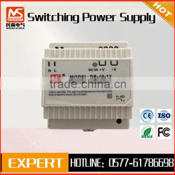 CE Approval DR-60-12 60w 12V 4.5A Din Rail switching power supply 60w 12V 4.5A