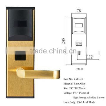 sensor lock for hotel lock with proximity card