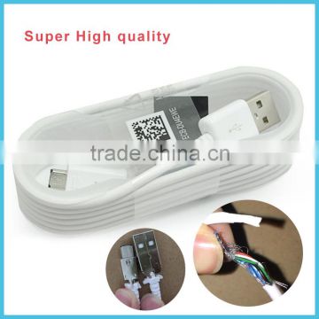 Original white color 1.5M Micro USB fast Charging Cable for Samsung Galaxy s7 s6 note 4