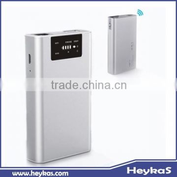 7800mah 3g wifi router with RJ49 power bank