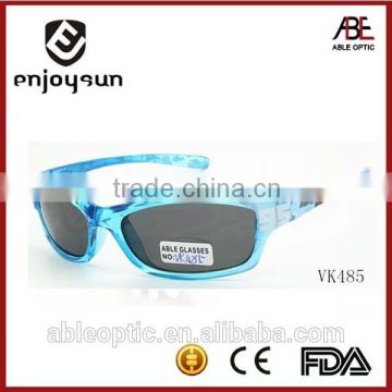 High quality kids transparent sports sunglasses wholesale