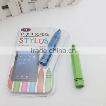High quality durable stylus crayon touch pen for smartphone