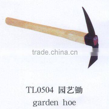 garden hoe with handle