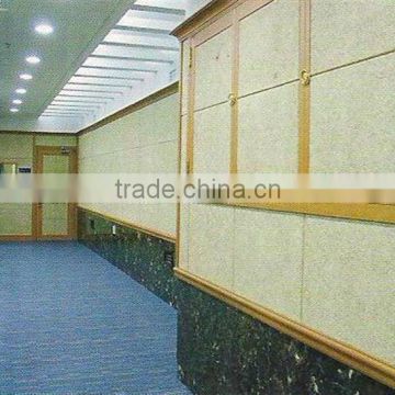 China acoustic wood wool cement board material absorb sound