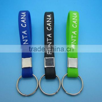 silicone rubber keychain,promotional silicone keychain