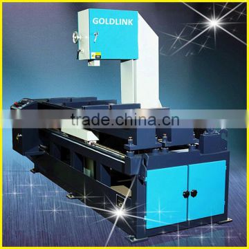 Heavy duty OEM semi automatic high speed vertical metal band saw