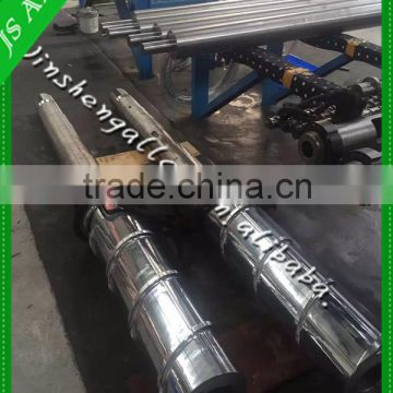 Different large size single screw and barrel for HAI TIAN/JSW/TOSHIBA injection/extruder