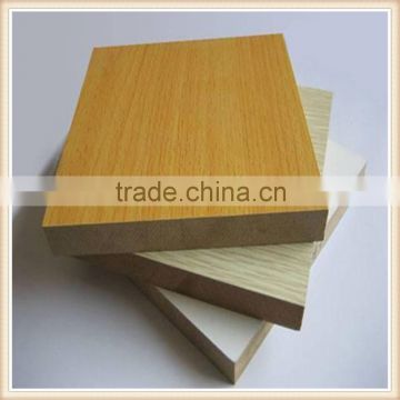 High Gloss Wood Grain UV Coated MDF Board Price /Wood Grain Melamine MDF