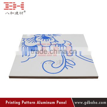 Attractive printing aluminum panel interior decorative metal wall panel