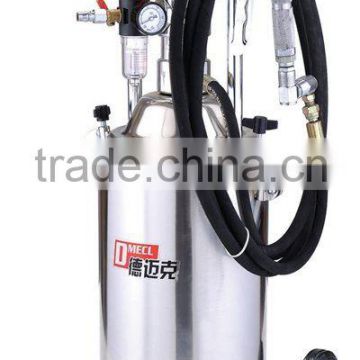 Air Operated grease pump with stainless steel drum 13kgs